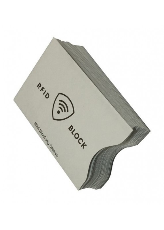 防RFID紙質屏蔽卡套