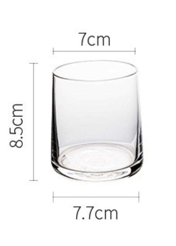 耐热透明玻璃威士忌酒杯