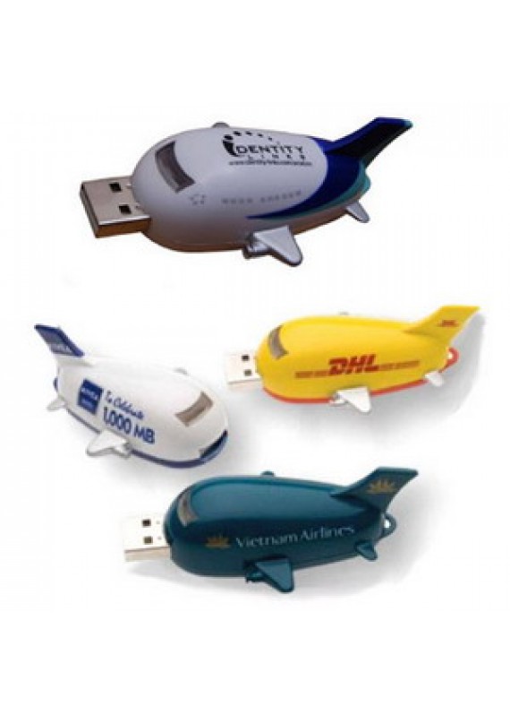 塑膠USB儲存器(飛機形)