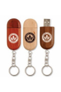 木製USB 儲存器匙扣