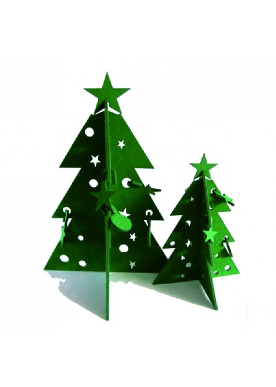 絨布聖誕樹裝飾