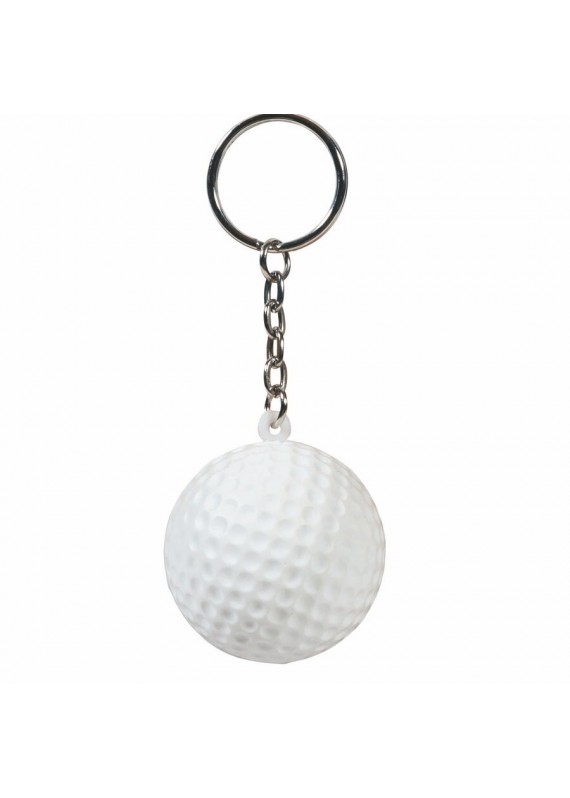 高爾夫球壓力緩解玩具鑰匙扣